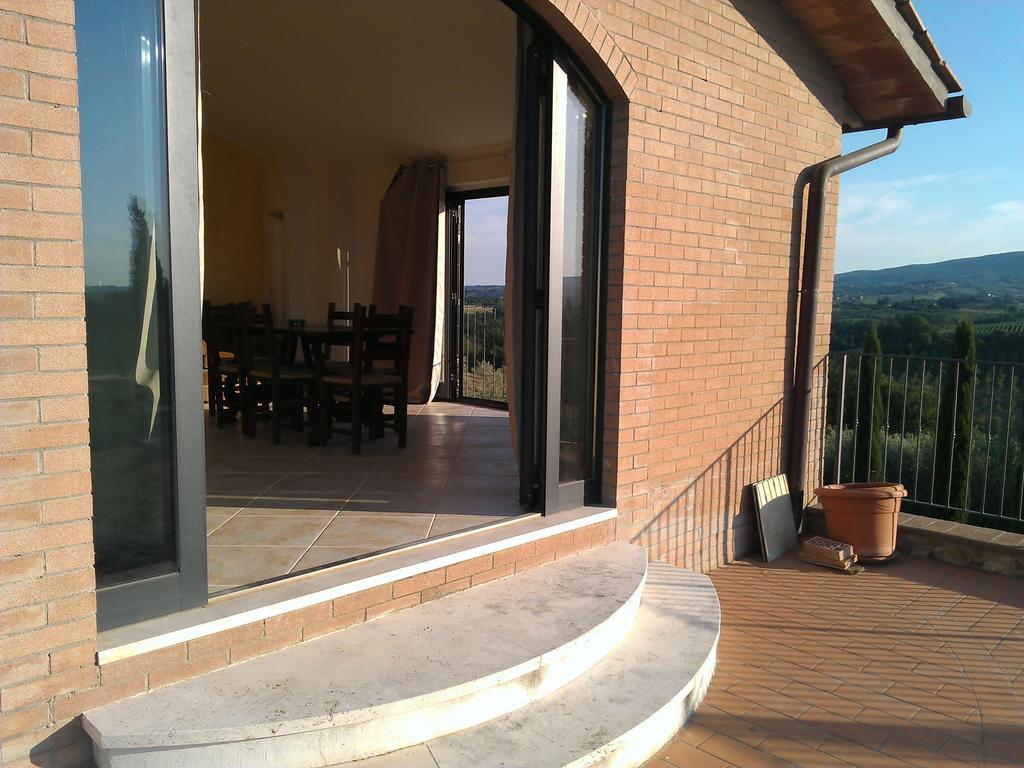 Il Crinale Lejlighed San Gimignano Værelse billede