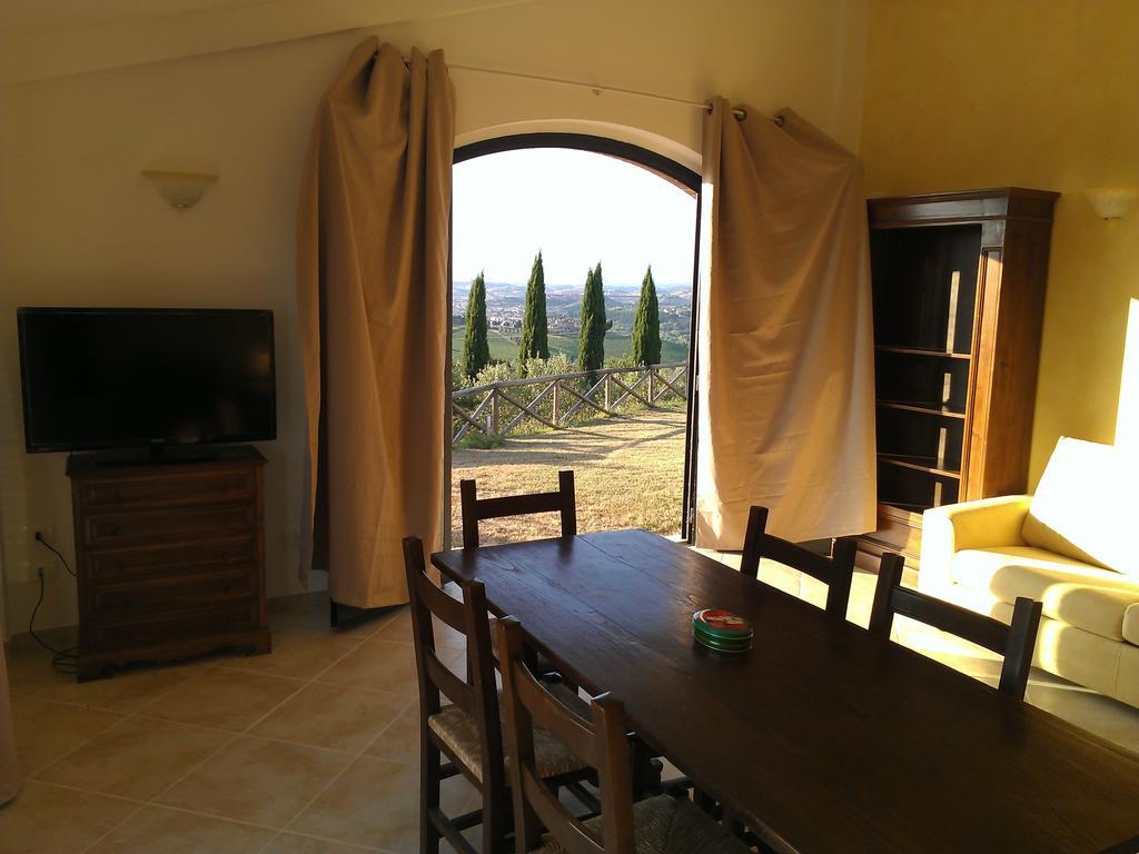 Il Crinale Lejlighed San Gimignano Værelse billede